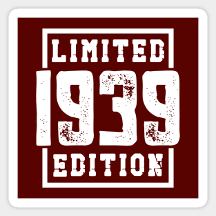 1939 Limited Edition Sticker